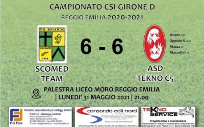 CSI C5: SCOMED TEAM – ASD TEKNO 6-6