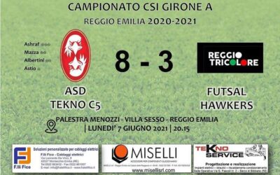 CSI C5: YOUNG BOYS CUPOLA – ASD TEKNO 2-5