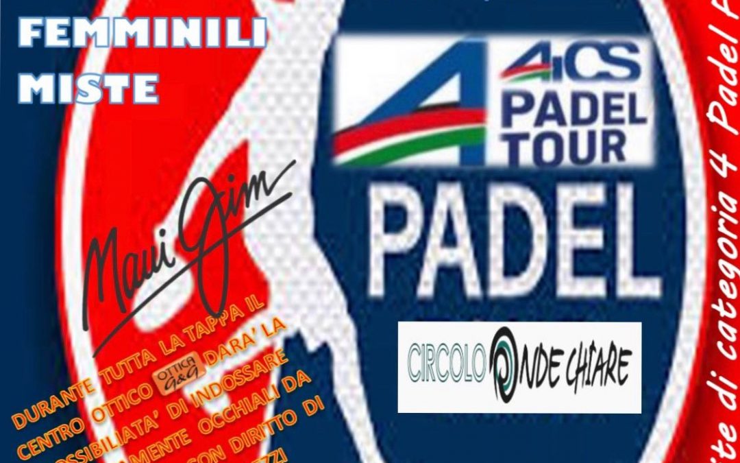 PADEL TOUR: A OTTOBRE L’ESORDIO DEL TEAM TEKNO