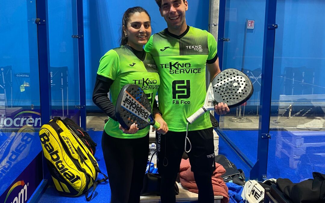 GIUSTI-REPPUCCI vincono il torneo misto al Blue Padel di Carpi