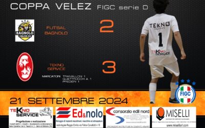 TEKNO SERVICE espugna Bagnolo 3 a 2