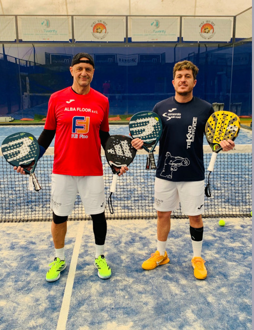 Zanardi e Emmanuele vincono il torneo al Village Padel