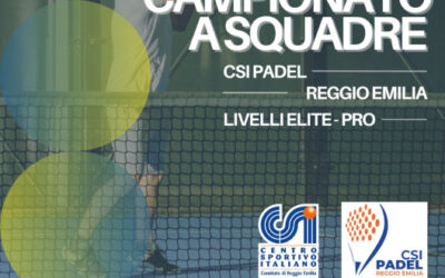 CSI Padel – al via l’edizione estiva del Campionato provinciale!