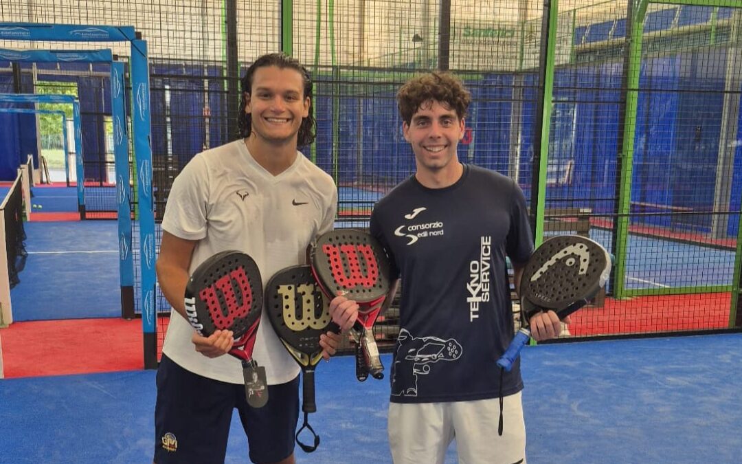 Successo per Melegari e Giusti al Torneo di Viadana Open Maschile