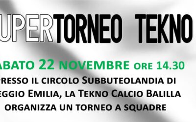 Calcio Balilla: Super Torneo Tekno-Subbuteoland