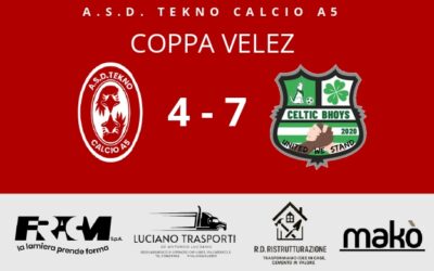 Coppa Velez – Si ferma il cammino della Tekno 🏆