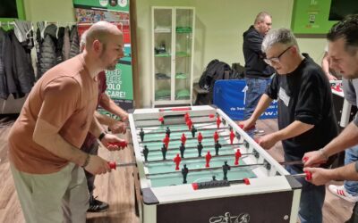 Campionato Tekno Calcio balilla: Vassallo e Tazzioli dettano legge alla 12ª giornata