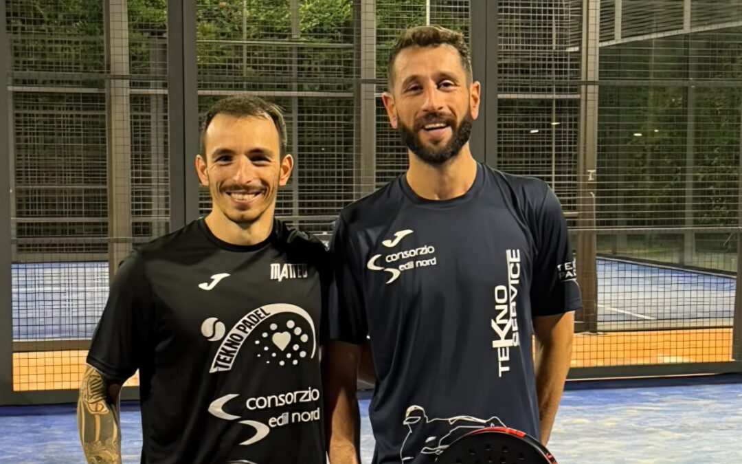 Tekno Padel: Busani e Camellini si fermano solo in semifinale sotto il sole di Guastalla