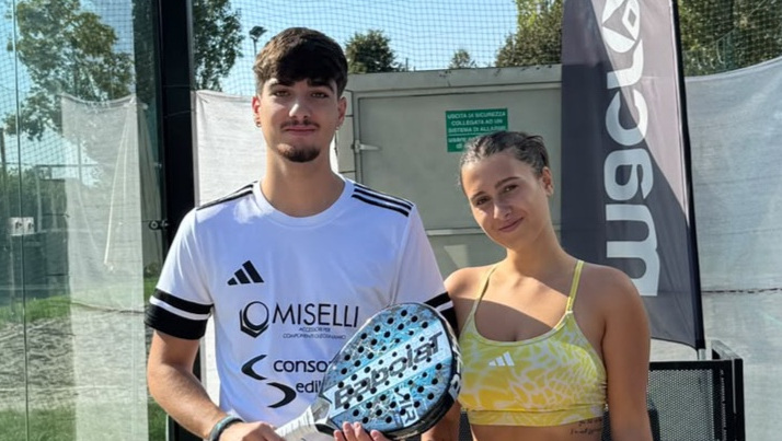 Tekno Padel: ottima prova del duo Benigno-Mercadante al torneo misto dell’Eden