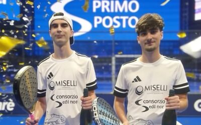 Dominio assoluto per la Tekno Padel al torneo Giocarè: trionfano Benigno e Bologna